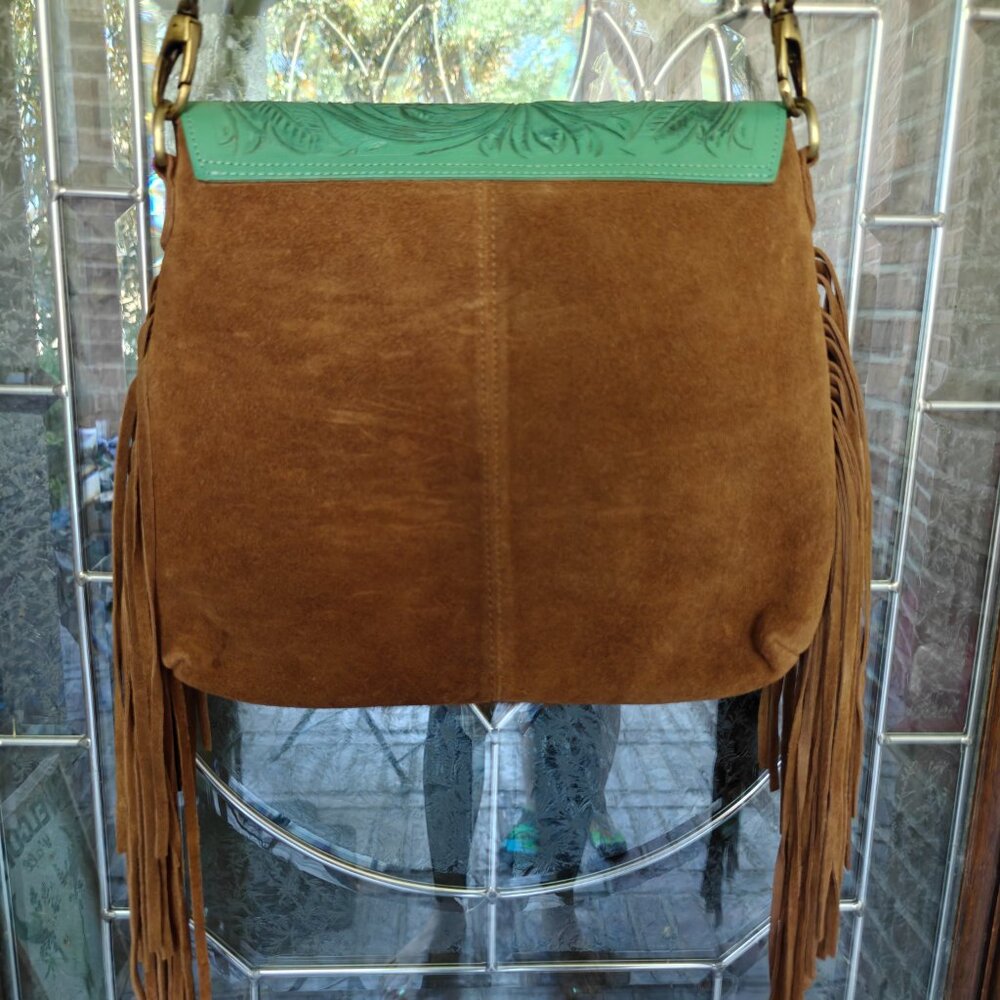 Tooled Fringe Purse - Picture 10 of 10